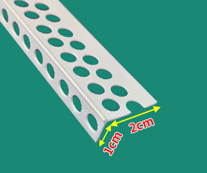 Perles d'angle murales en PVC à angle droit Perles d'angle de protection murale Mur de plaques de plâtre - Product Image 1