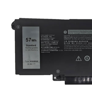 Batterie d'ordinateur portable de remplacement WW8N8 57Wh pour Latitude 7340 7440 7640 P126F001 P175G001 66DWX en stock - Product Image 2