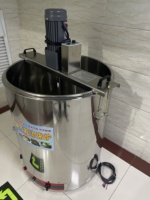 Mélangeur de chauffage électrique entièrement automatique de haute qualité, mélangeur de sirop de miel de soupe de sucre, mélangeur de cuisson de sauté de sauce épicée