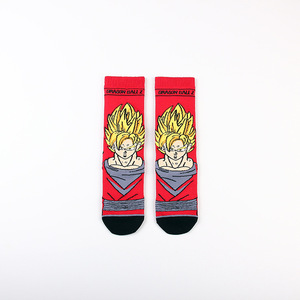 Оптовая продажа, высокое качество, 3D носки с мультяшными персонажами из мультфильма, новинка, сумасшедшие комиксные носки, мужские носки с драконом, калцетином, Гоку, Medias - Product Image 3