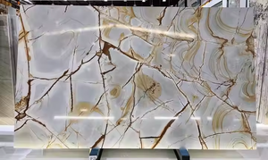 Cuarcita Azul Natural Brasileña de Primera Calidad, Pulida, en Losa Grande, para Baños Modernos de Hoteles y Villas - Product Image 3