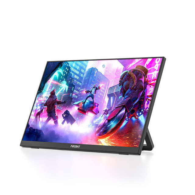 15.6 Inch Portable Monitor 1080P FHD USB-C HDMI External Display for Laptop Phone PS5 Switch Travel Gaming Work