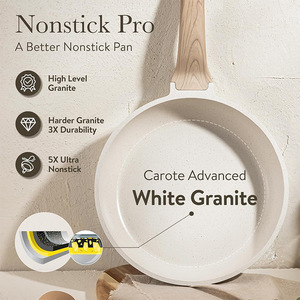 Set di Pentole <span class=keywords><strong>Antiaderenti</strong></span> <span class=keywords><strong>in</strong></span> Granito, Padella <span class=keywords><strong>in</strong></span> <span class=keywords><strong>Pietra</strong></span> Maifan, Pentola da Cucina Compatibile con Induzione, Set di Pentole e <span class=keywords><strong>Padelle</strong></span> da Cucina - Product Image 3