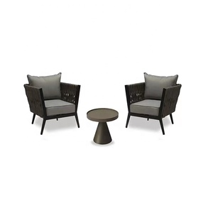 Nordic <b>Outdoor</b> Rope Garden Furniture Leisure Courtyard Cafe Garden Terrace <b>Outdoor</b> Rope Set - Product Image 2