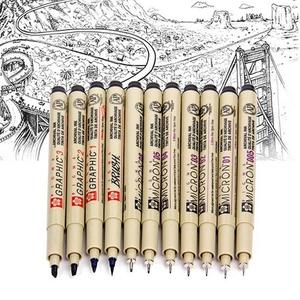 Stylo à <span class=keywords><strong>dessin</strong></span> architectural, stylo à <span class=keywords><strong>dessin</strong></span> à l'<span class=keywords><strong>aquarelle</strong></span>, stylo à pointe fine imperméable, stylo à gel peint à la main - Product Image 4