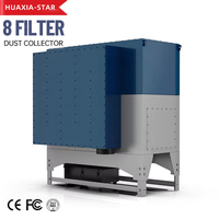 Collecteur de poussière de cartouche de filtre d'impulsion de nouvelle condition pour des industries de coupe de plasma et de laser pour des machines de tuyau