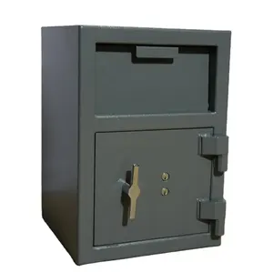 Caja de seguridad de acero de grado profesional para tienda de oficina bancaria, caja de seguridad con llave mecánica