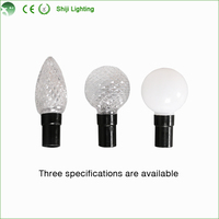 Luces LED RGB de 5/12V para Decoración Navideña, Uso en Paisajes, Bodas y Fiestas, IP66, Ángulo de Visión de 360°, 2 Años de Garantía
