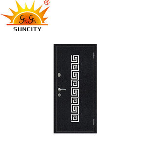 Portes en bois Design Portes de sécurité battantes Fantaisie Turquie <span class=keywords><strong>Porte</strong></span> <span class=keywords><strong>blindée</strong></span> Prix Sécurité Acier Moderne Imperméable Conception Graphique Polymère - Product Image 5