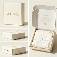 Boîtes d'expédition en carton ondulé personnalisées avec logo imprimé, boîtes à colis pour emballages cadeaux