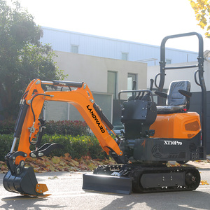 Mini-excavatrice chenillée chinoise 1 tonne en promotion, moteur économique avec pince hydraulique, idéale pour la foresterie et les vergers, facile à utiliser - Product Image 4