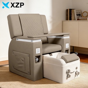 Sillón de Manicura Estilo Salón, Superventas, con Spa para Pies y Reposapiés Eléctrico Multifuncional con Masaje - Product Image 6