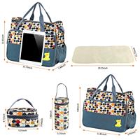 Ensemble de 5 sacs à couches - Sacs pour bébé pour maman