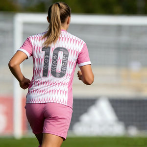 कारखाने कस्टम पॉलिएस्टर त्वरित सूखी महिला फुटबॉल जर्सी टी-शर्ट क्लब त्वरित सूखी क्लब वर्दी कस्टम खेल फुटबॉल जर्सी - Product Image 5