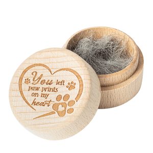 JQ Dog Memorial Keepsake Box Wooden <strong>Pet</strong> Urns Memorial <strong>Gifts</strong> for <strong>Loss</strong> of Dog Cat Hair Ashes Container <strong>Pet</strong> <strong>Loss</strong> Sympathy <strong>Gifts</strong> - Product Image 1