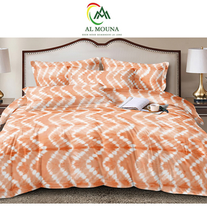 AL mouna ensembles de drap de thắp sáng một imprimé africain Les Plus vendus parure de lit Nữ Hoàng Kích thước En Polyester Sur mesure - Product Image 5