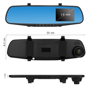 <span class=keywords><strong>3.5</strong></span> inch HD 1080P máy ảnh Rear View gương Dash Cam ống kính kép tự động xe Video Recorder máy ảnh xe Car <span class=keywords><strong>DVR</strong></span> HD - Product Image 6