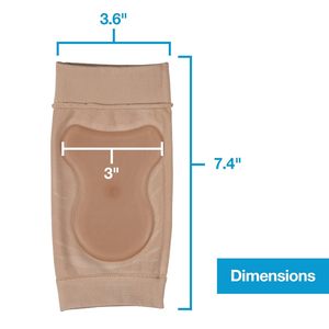 Achillespees Hielbeschermer Compressie Gewatteerde Mouw Sokken Voor <span class=keywords><strong>Bursitis</strong></span>, Tendinitis, Tederheid - Product Image 6