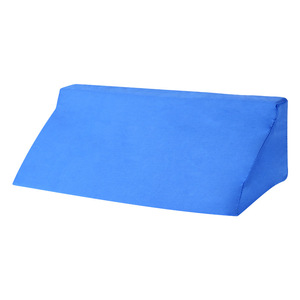 Coussin de positionnement triangulaire en forme de R en éponge haute densité anti-escarres pour patients alités, soutien dorsal - Product Image 1