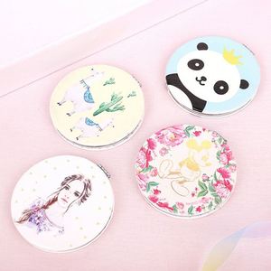 Espejo de Bolsillo Plegable Personalizado con Logotipo, Impresión Personalizada, Venta al por Mayor, Económico, Portátil, Blanco, Doble Cara, con Dibujos Animados - Product Image 6