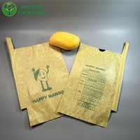 Mango beschermzakken, druivenbescherming, groeiende papieren zakken, fabriek, landbouw, hitte verzegelde, wasbehandelde papieren fruitbescherming, CMYK