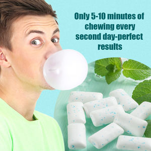 การเคี้ยวหมากฝรั่งที่ทนทานเป็นพิเศษช่วยเพิ่มรูปลักษณ์และความมั่นใจในตนเอง100% ฟิตเนสมังสวิรัติเหงือก100 - Product Image 4