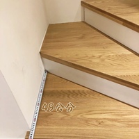 Escalier flottant moderne haut de gamme avec rampe personnalisée et poutre invisible, escalier extérieur imperméable pour villa
