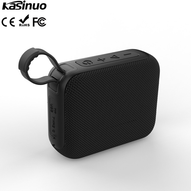 Customizable Sports Bass Fabric Speaker Wireless BT 5.3 Built-in Battery 10W Outdoor Mini Portable Speaker