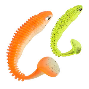Set di <span class=keywords><strong>Esche</strong></span> Morbide da <span class=keywords><strong>Pesca</strong></span> da 6.5cm 8cm 11cm 8 Colori, Verme Morbido Oscillante con Coda a Paletta Swimbait Esca Artificiale per <span class=keywords><strong>Pesca</strong></span> <span class=keywords><strong>in</strong></span> <span class=keywords><strong>Mare</strong></span> - Product Image 6