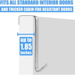 Organisateur de porte en maille grande taille avec 34 poches, rangement suspendu pour croisière et maison, 24x60, indispensable pour les voyages - Product Image 6