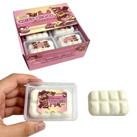 Meilleures ventes : Jouet anti-stress souple et craquant en pâte de beurre, plusieurs styles (donut, patte de chat, chocolat), jouet fidget boule