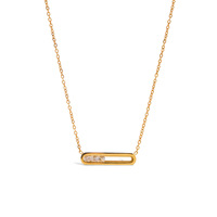 Gargantilla ligera de lujo antidecoloración: Collar de acero de titanio con circonita cúbica, superventas de moda de alta gama.