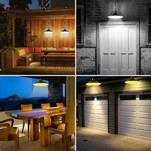 1200lm LED lumière de grange <span class=keywords><strong>intérieur</strong></span>/extérieur plafonnier à énergie <span class=keywords><strong>solaire</strong></span> pour application de jardin - Product Image 3