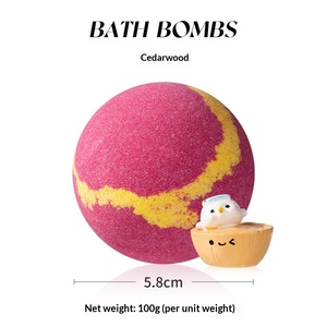 Bombes de bain effervescentes au sel marin pour enfants, exfoliantes, boules de bain moussantes, spa à domicile, 100g, 120/boîte - Product Image 6