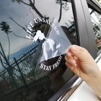 Amovible résistant aux UV véhicule pare-chocs PVC vinyle lettre transfert voiture carrosserie fenêtre autocollant décalcomanies