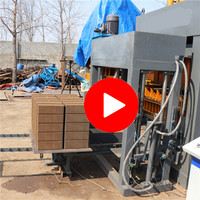 Machine de fabrication de briques d'argile hydraulique entièrement automatique La ligne de production de briques de sol peut fabriquer 4 briques en une seule fois