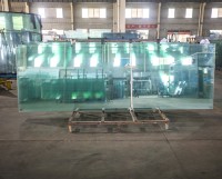 Verre de sécurité trempé plat transparent certifié CE, panneau de 5 à 19 mm, sur mesure pour fenêtres, portes, balustrades et cloisons de bâtiments