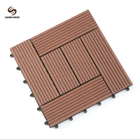 Planches de terrasse en composite bois-plastique co-extrudé, creuses, gaufrées 3D, WPC, antidérapantes, pour balcon, vente en gros