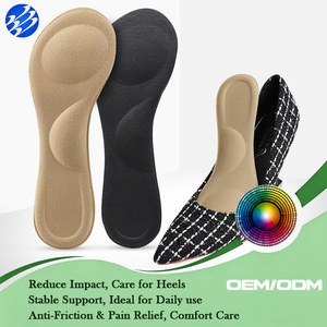 Semelles intérieures de nouvelle conception confortables ultra-douces auto-adhésives antidérapantes 3/4 de longueur pour chaussures à talons hauts et sandales - Product Image 1