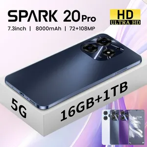 Conjunto de presentes corporativos personalizados para celular 5G Smartphone com botão spark20 4G