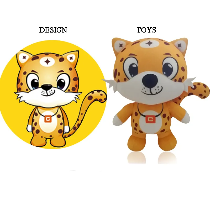 Faça seu próprio OEM Plush Toy Plush Toys Boneca Mhl 7 Dias PP Empresa Presentes Custom Made for Kids Customized Cotton Logo CE Unisex