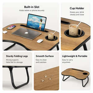 Bureau <span class=keywords><strong>pliable</strong></span> AOR L1 pour <span class=keywords><strong>baie</strong></span> <span class=keywords><strong>vitrée</strong></span> et lit superposé supérieur, construction en MDF avec surface en bois, design compact pour chambre d'étudiant - Product Image 3