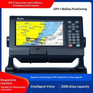 เครื่องนำทาง GPS ทางทะเล XF808B ป้องกันการชน หลีกเลี่ยงการชน AIS คลาส B จอ 8 นิ้ว - Product Image 2