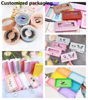 Faux cils œil de chat personnalisés à marque privée, 10 paires, auto-adhésifs, réutilisables, doux, aspect naturel pour maquillage des yeux
