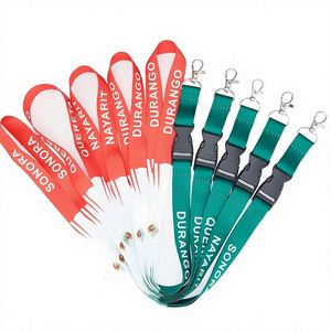 High-End Large-Scale Conference Neck Strap Bulk Custom Logo Lanyards Quick Release <b>Buckle</b> Exhibition Staff Id Card Lanyard - Product Image 1