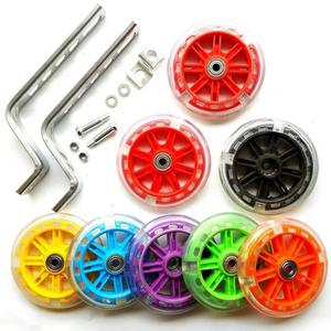 <b>Red</b> Auxiliary Wheels With Metal Frame For 12-20 Inch Kids <b>Bikes</b> Balance Training Parts - Product Image 2