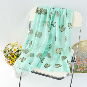 Sciarpa in Pashmina con stampa di libellula in oro nuovo arrivo in oro personalizzato - Product Image 4