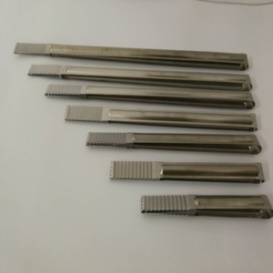 Pince à viande coréenne en acier inoxydable DFT47 pour barbecue, cuisson et friture - Product Image 5