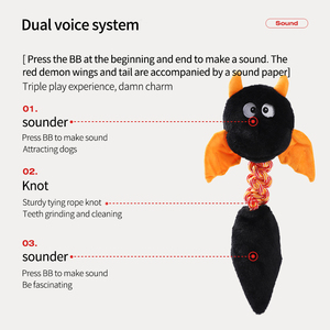 Giocattolo per Animali Domestici in Peluche con Suono, Ultimo Design, Resistente, Interattivo e con Movimento - Product Image 6