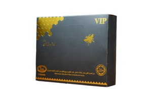 Boîtes de présentation de miel ETU les plus vendues pour miel de ginseng VIP, boîtes gaufrées avec revêtement UV, emballage noir pour miel VIP - Product Image 5